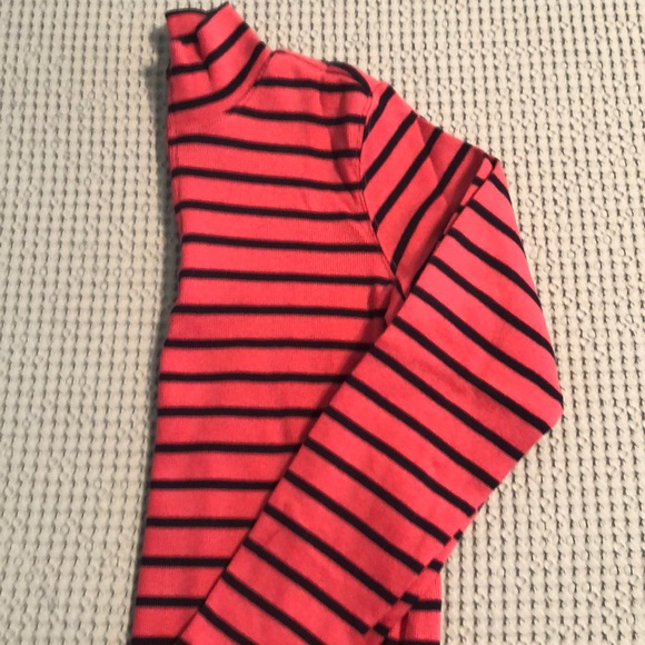 Ll Bean 4 Zip French Sailor Shirt 